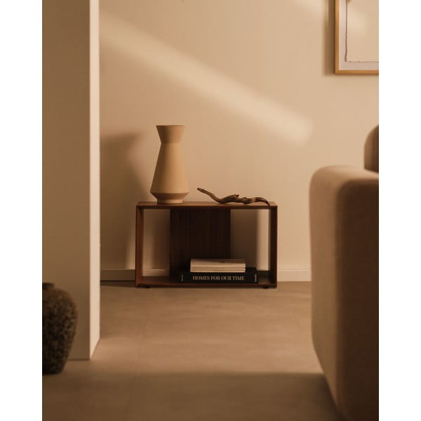 Modulární policový systém v dekoru ořechu v přírodní barvě 67x38 cm Litto – Kave Home-image-1