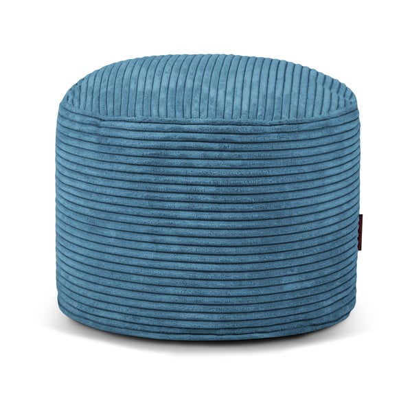 Modrý manšestrový sedací vak Mini – SLOWDOWN