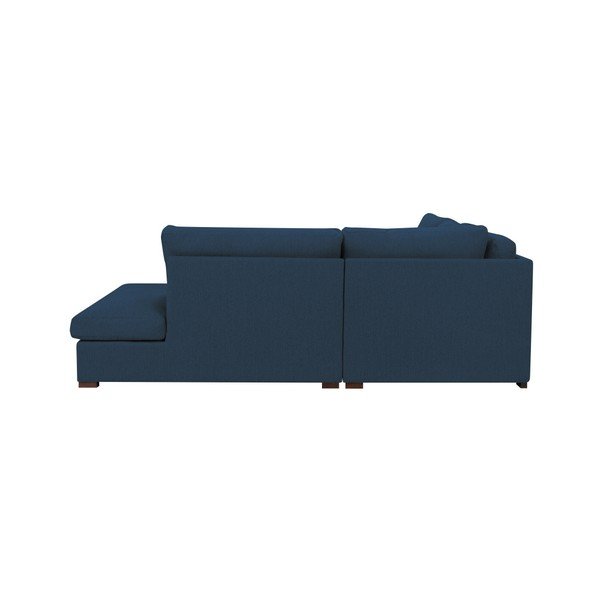 Modrá rohová pohovka Windsor & Co Sofas Daphne, pravý roh-image-4