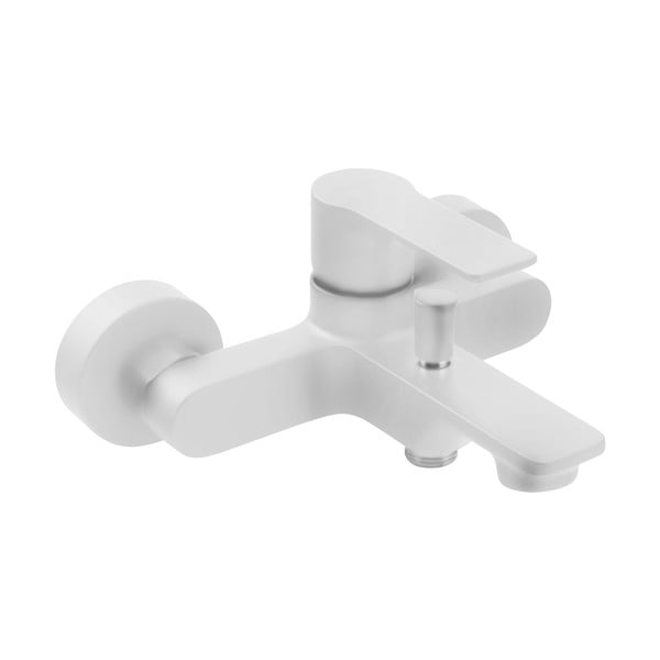 Bílá nástěnná vanová baterie (2 výstupy) Pax – Sapho