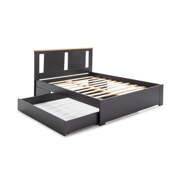 Antracitově šedá zásuvka Marckeric Enara, 137 x 147 cm-image-2