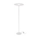 Bílá LED stojací lampa s kovovým stínidlem (výška 140 cm) Lund – Candellux Lighting