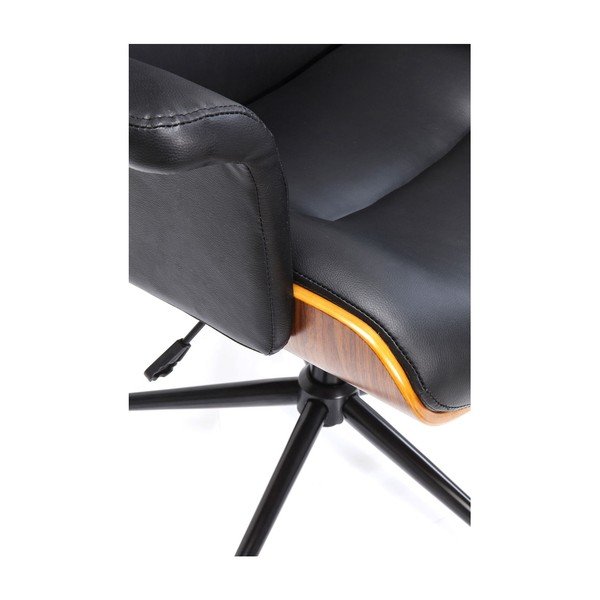 Černá kancelářská židle Kare Design Check Out-image-4
