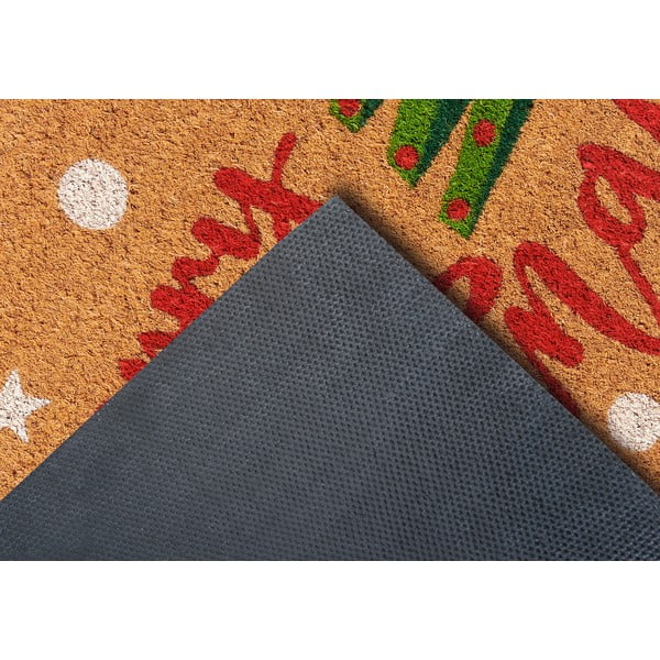 Rohožka s vánočním motivem z kokosového vlákna 40x70 cm Merry Christmas – Hanse Home-image-4