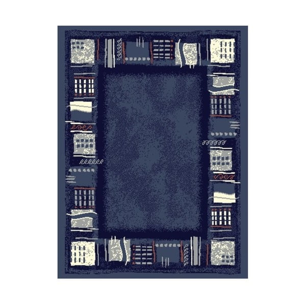 Modrý koberec Hanse Home Prime Pile Square, 280 x 190 cm