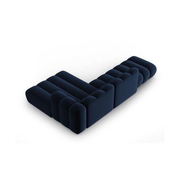 Tmavě modrá rohová pohovka (pravý roh) Lupine – Micadoni Home-image-3