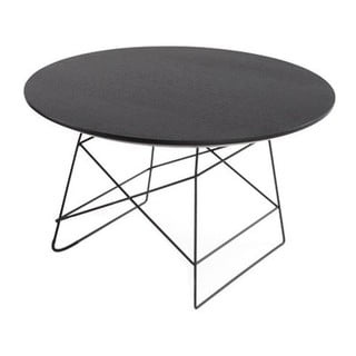 Černý konferenční stolek Innovation Grids Medium, ø 45 cm