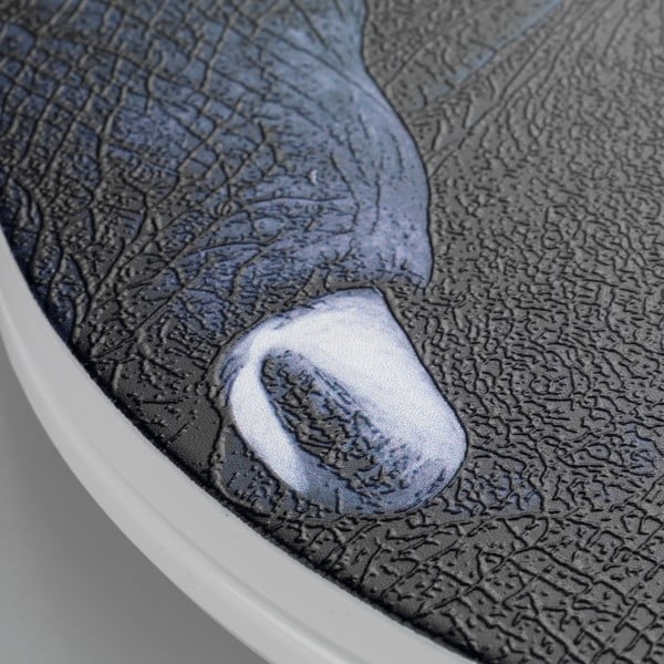 Černé WC sedátko z nerezové oceli Wenko Elephant-image-1