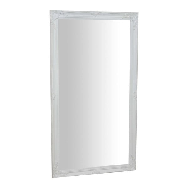 Bílé zrcadlo Biscottini Patricia, 72 x 132 cm