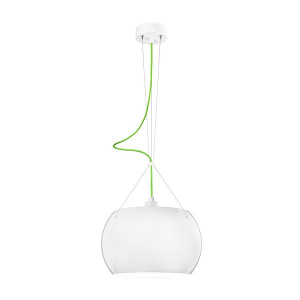 Světlo MOMO, opal/green/white