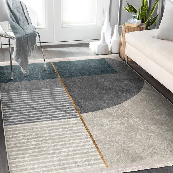 Modro-šedý koberec 160x230 cm – Mila Home-image-2