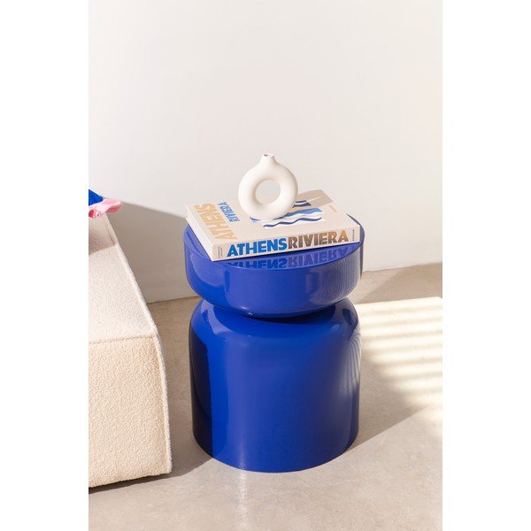 Kovový kulatý odkládací stolek ø 35 cm – Really Nice Things-image-1