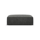 Šedá žinylková podnožka Vanda – Mazzini Sofas