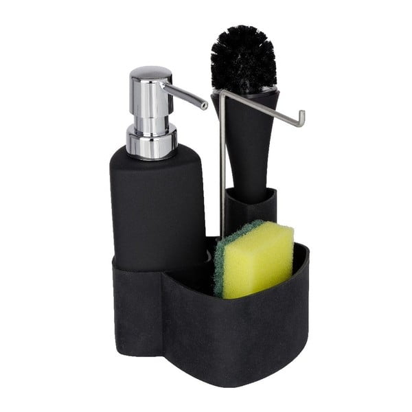 Černý set na mytí nádobí Wenko Empire, 250 ml-image-3