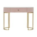 Růžový konzolový stolek 100x40 cm Montpellier - Mauro Ferretti