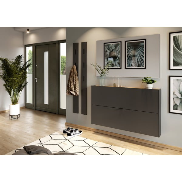 Antracitový výklopný botník Ameca – Germania-image-4