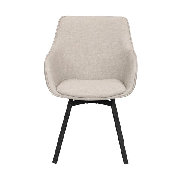 Béžová čalouněná jídelní křesla v sadě 2 ks Alison – Rowico-image-2