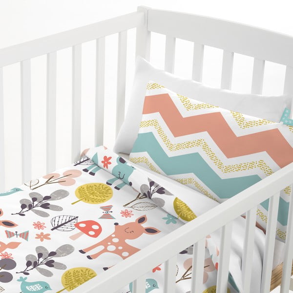 Dětské bavlněné povlečení Moshi Moshi Woodland, 100 x 120 cm-image-2