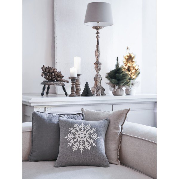Povlak na polštář 40x40 cm Snowflake - Westwing Collection-image-3