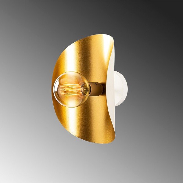 Nástěnné svítidlo v bílo-zlaté barvě Sivani – Opviq lights-image-4