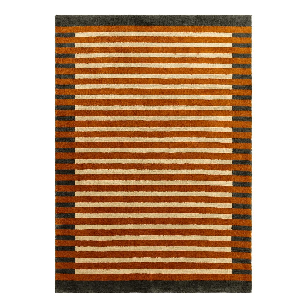 Oranžový koberec z recyklovaných vláken 120x170 cm Lois – MADE