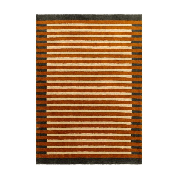 Oranžový koberec z recyklovaných vláken 120x170 cm Lois – MADE