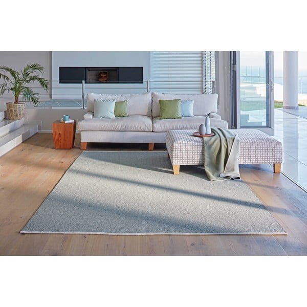 Světle zelený vnitřní a venkovní koberec 140x200 cm Mono Sage Army – Pappelina-image-2