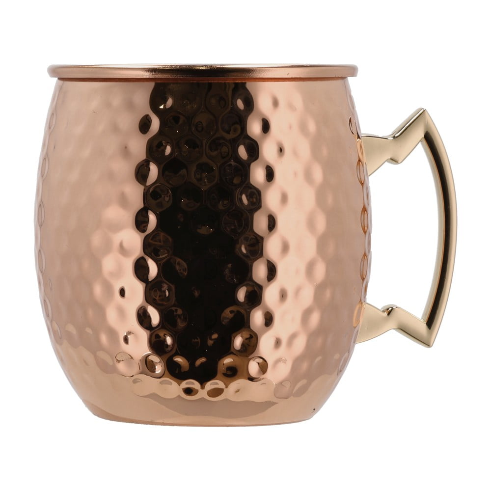 Ocelové hrnky v sadě 2 ks v měděné barvě 400 ml Moscow Mule – Lyngby Glas