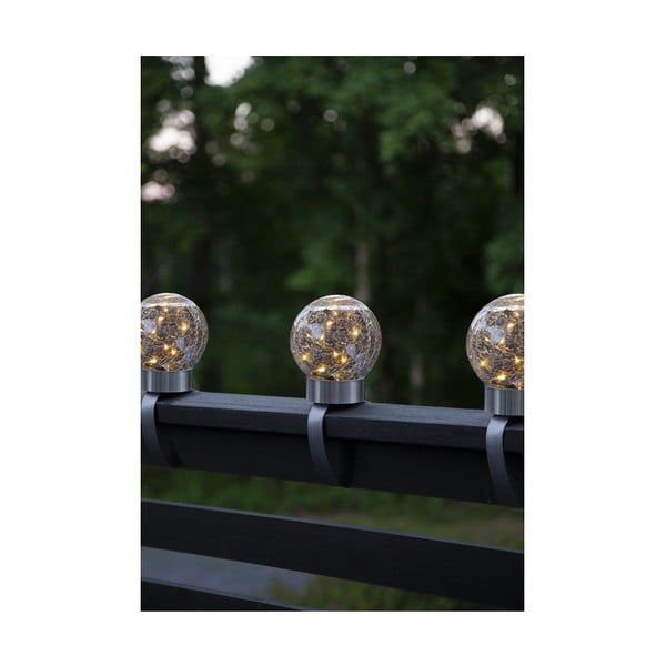 Solární variabilní LED svítidlo vhodné do exteriéru Star Trading Glory, ø 12 cm-image-1