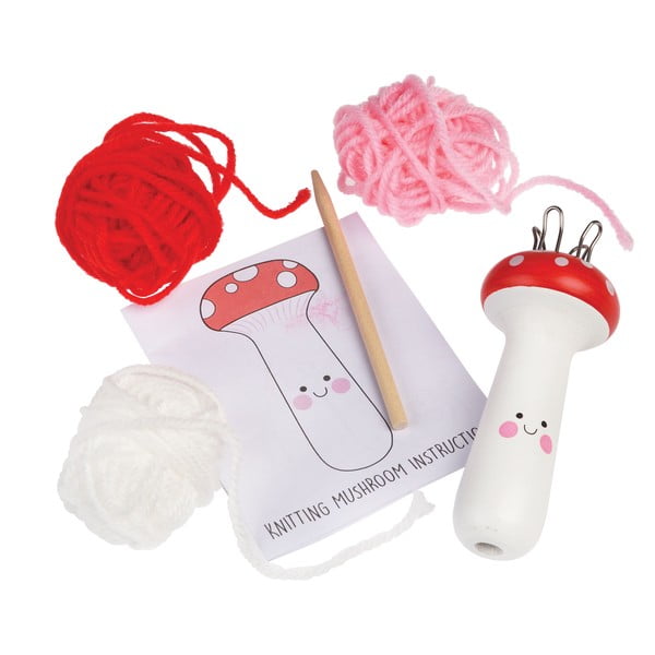 Kreativní sada Knitting Kit Mushroom – Rex London-image-3