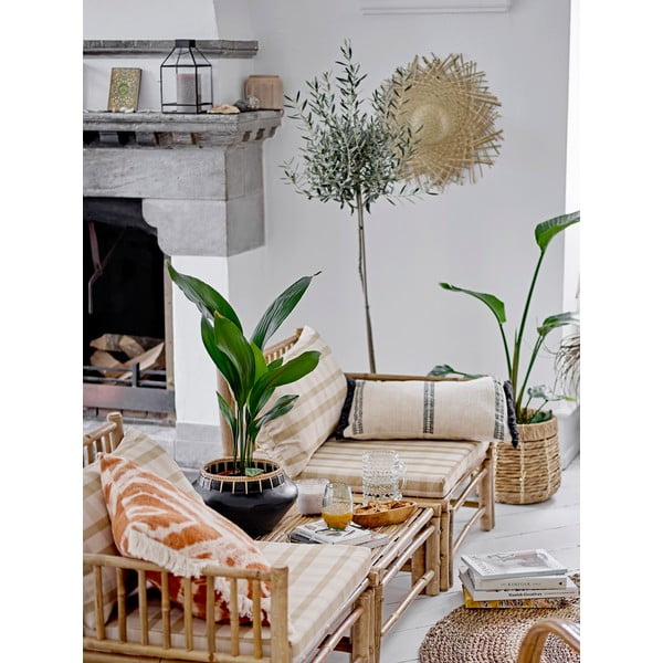 Modul zahradní pohovky v přírodní barvě (levý roh) Korfu – Bloomingville-image-3