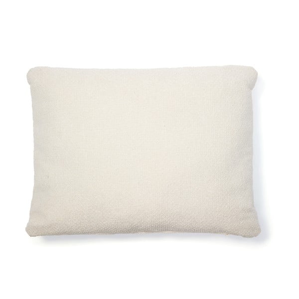 Krémový žinylkový polštář na gauč Martina – Kave Home