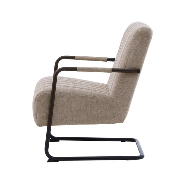 Béžové křeslo Trout – Unique Furniture-image-3