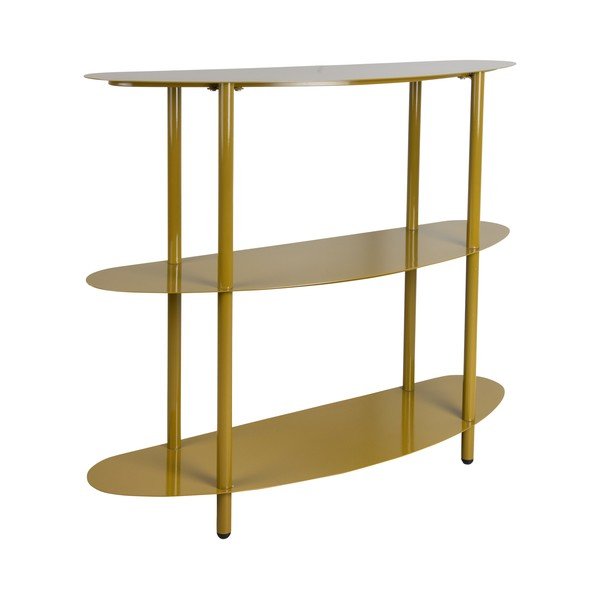 Khaki kovový regál 90x82x28 cm Paris – Leitmotiv-image-2
