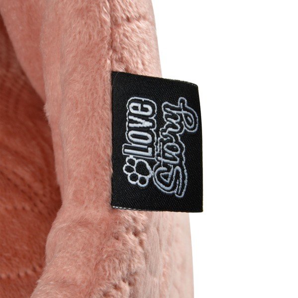 Světle růžová kukaň pro kočku ø 50 cm – Love Story-image-3