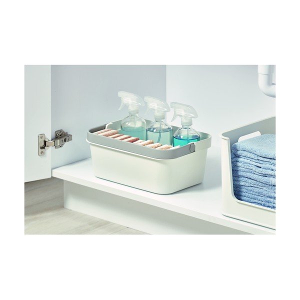 Bílý úložný košík iDesign Eco Tote-image-3