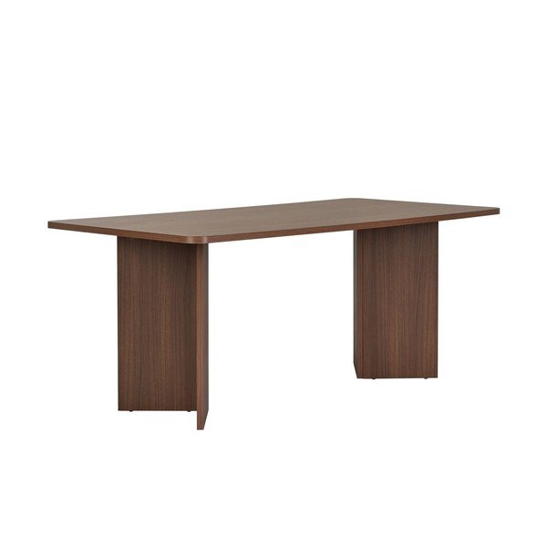 Jídelní stůl v dekoru ořechu 90x180 cm Linza – Kalune Design