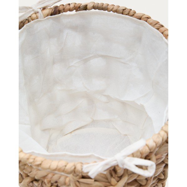 Košíky v sadě 2 ks z vodního hyacintu ø 38x38 cm Dilam – Kave Home-image-4