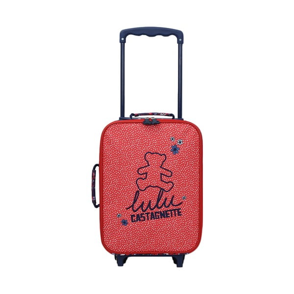 Dětské zavazadlo v odstínu magenta Lulucastagnette Berry, 8 l