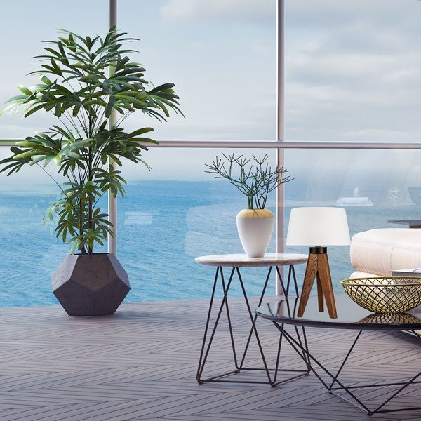 Bílá stolní lampa - LAMKUR-image-2