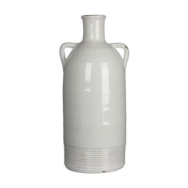 Keramická váza Sil White, 34x15 cm