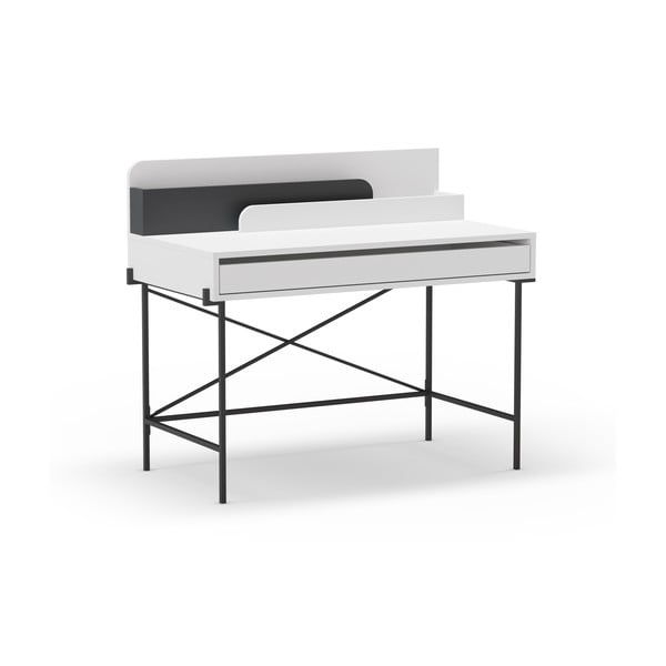 Pracovní stůl se sekretářem 60x113 cm Lila – Marckeric-image-2