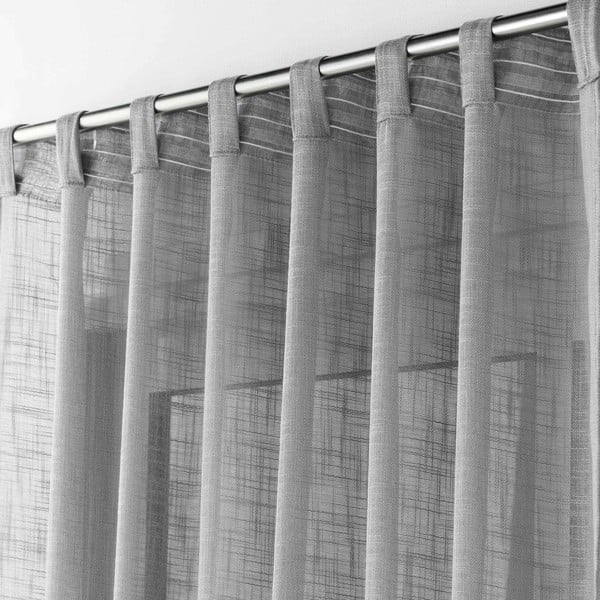 Šedá záclona 140x240 cm Haltona – douceur d'intérieur-image-2