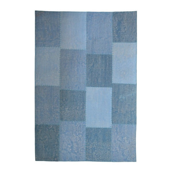 Ručně tkaný modrý koberec Kayoom Emotion 222 Multi Blau, 160 x 230 cm