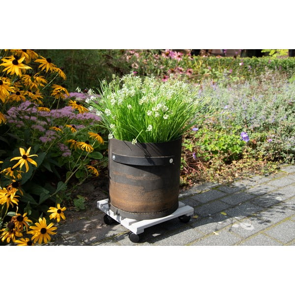 Podložka pod květináč z borovicového dřeva Esschert Design, šířka 29 cm-image-1