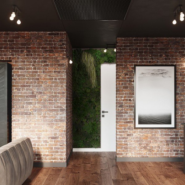 Černé kovové stropní svítidlo ø 6 cm Brando – Sollux-image-4