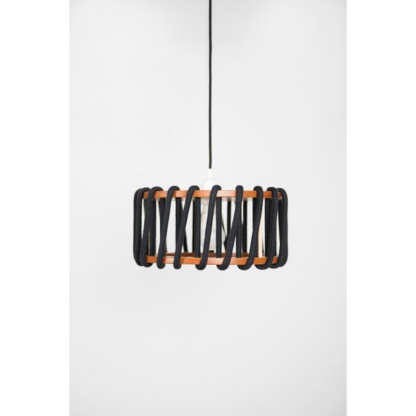 Černé stropní svítidlo EMKO Macaron, ø 30 cm-image-1