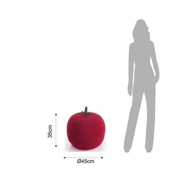 Dětský červený puf Tomasucci Tomato-image-1