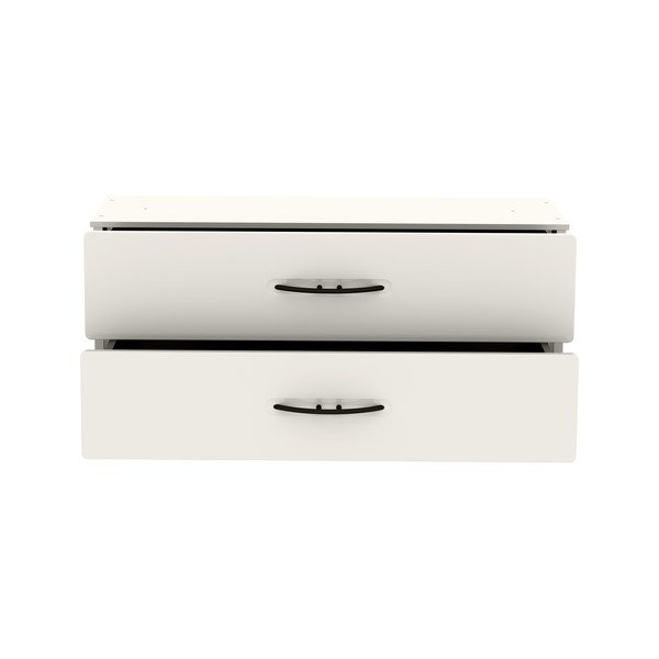 Bílá komponenta se zásuvkami 80x36 cm Dakota - Tenzo-image-4
