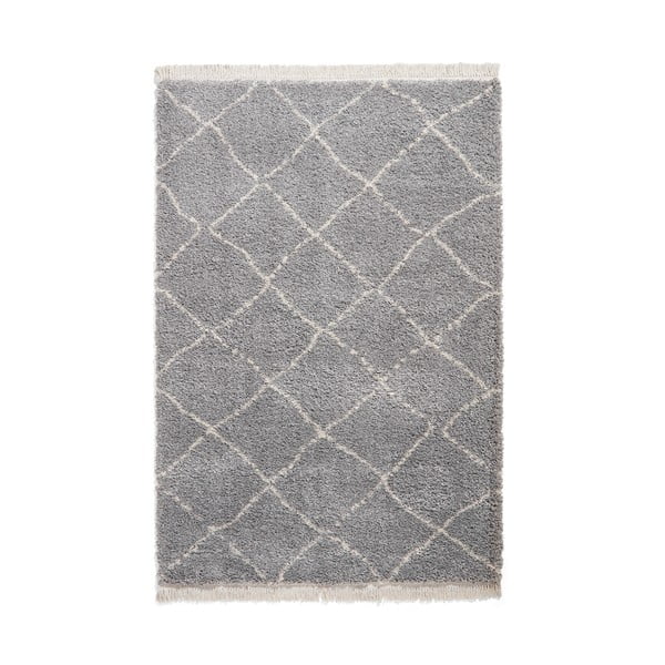 Šedý běhoun 60x230 cm Boho – Think Rugs